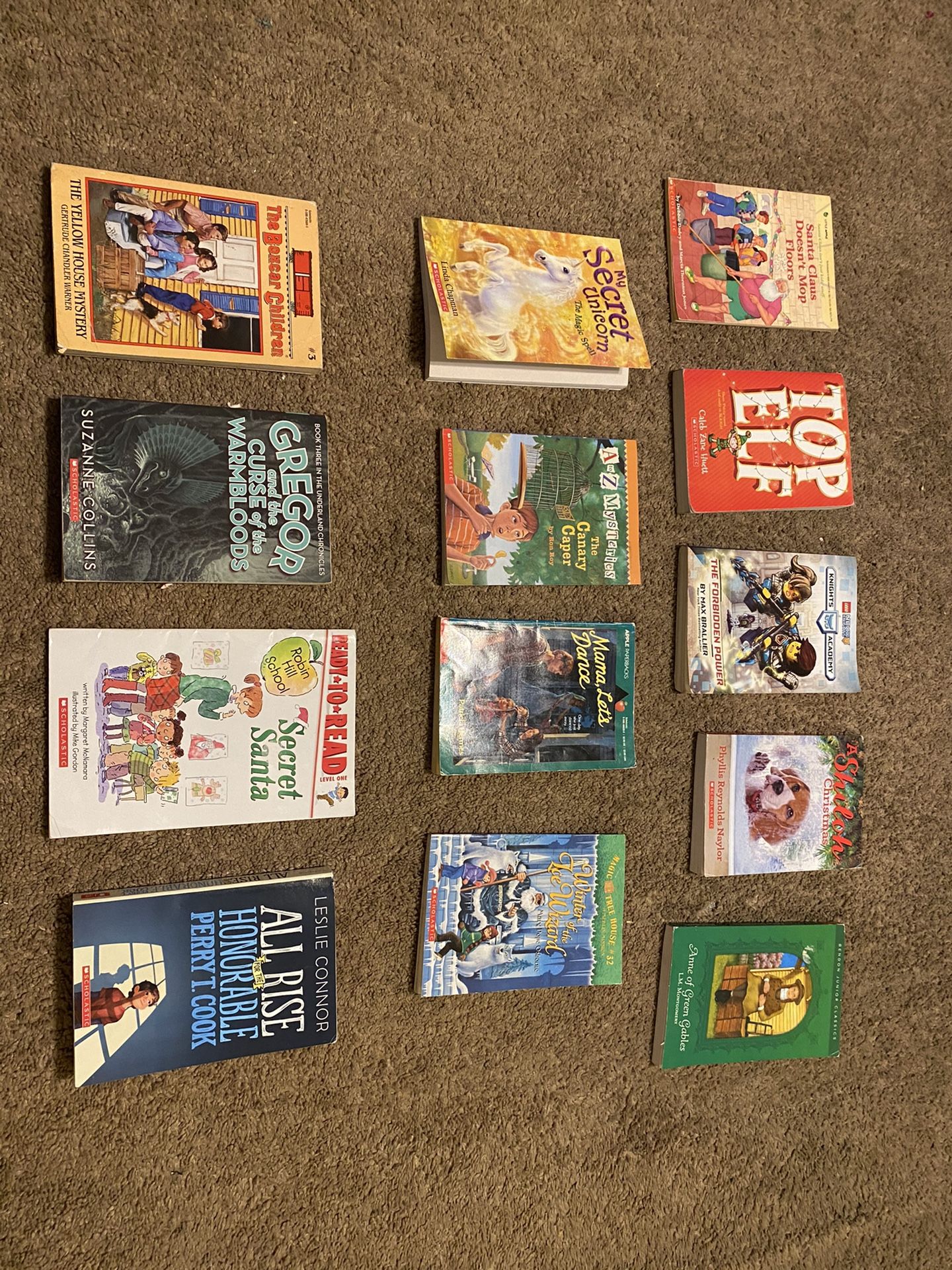 Books $20 for all or $2 each