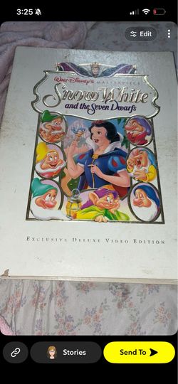 Snow White vhs collection set