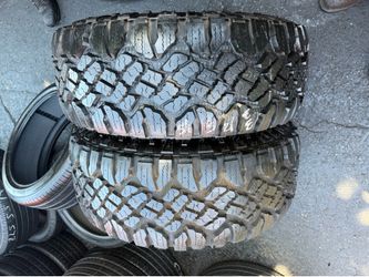 2 tires 33x12.50r15 Goodyear 95% tread life $300 for 2 mounted and balanced