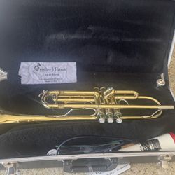Bach Trumpet with Case & Mouth Piece