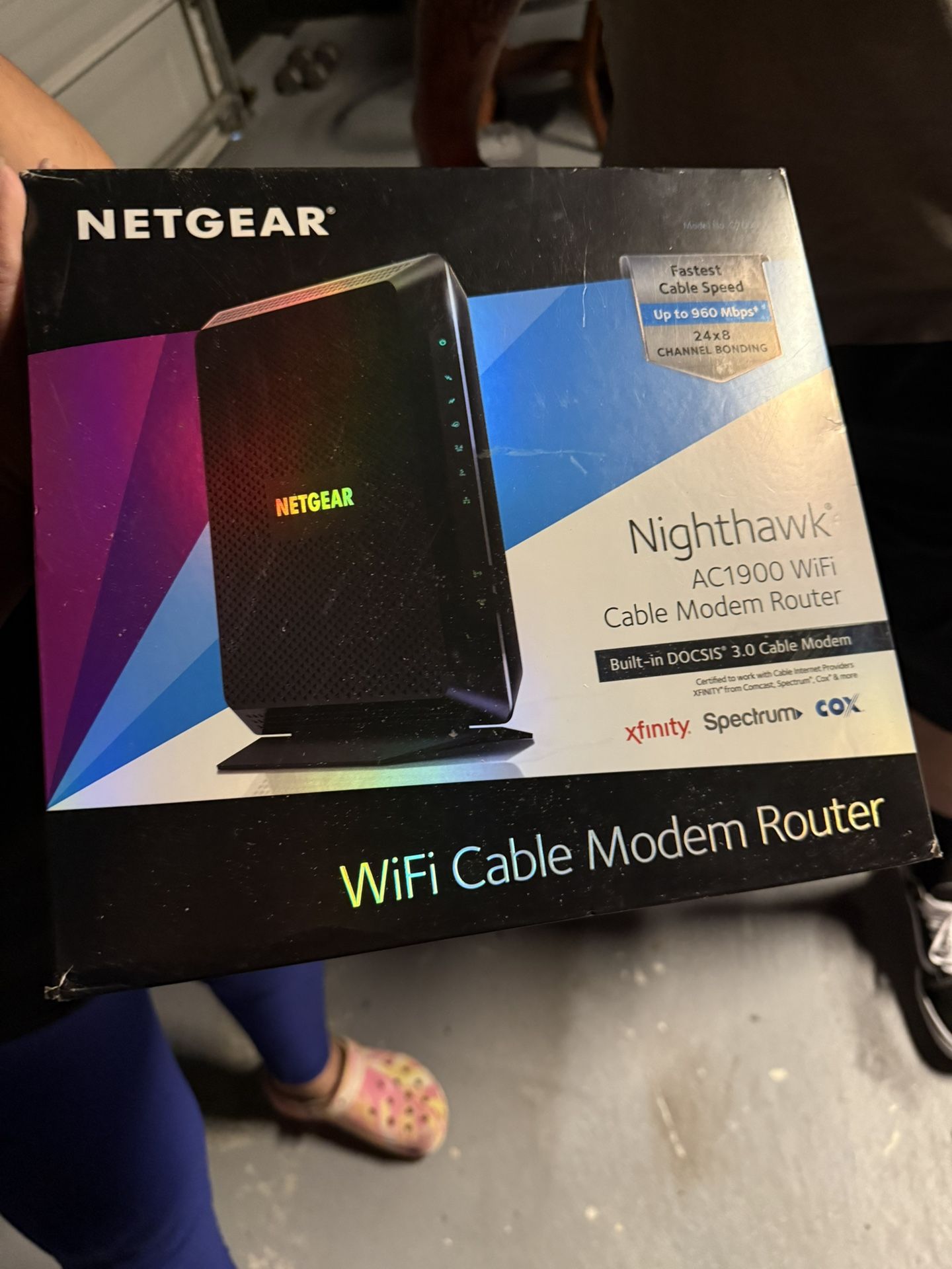 WIFI CABLE MODEM ROUTER