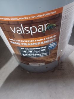 Valspar Stain 5 Gallons
