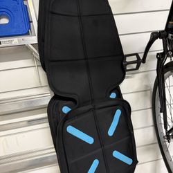 Car Seat Protector for Baby Child Car Seats, Shynerk Auto Seat Cover Mat for Under Carseat to Protect Automotive Vehicle Leather and Cloth Upholstery 