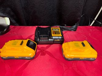 Dewalt battery s and charger