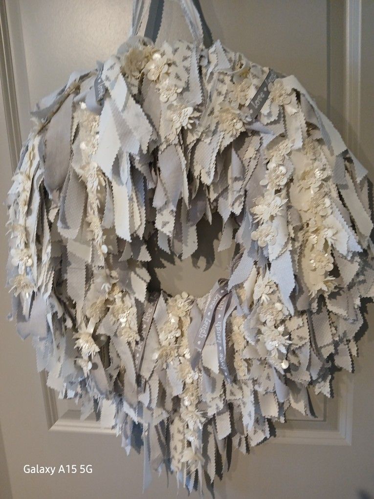 Rag Wreath