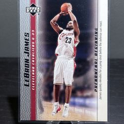 #3 LeBron James 2003-04 Upper Deck LeBron James Phenomenal Beginning