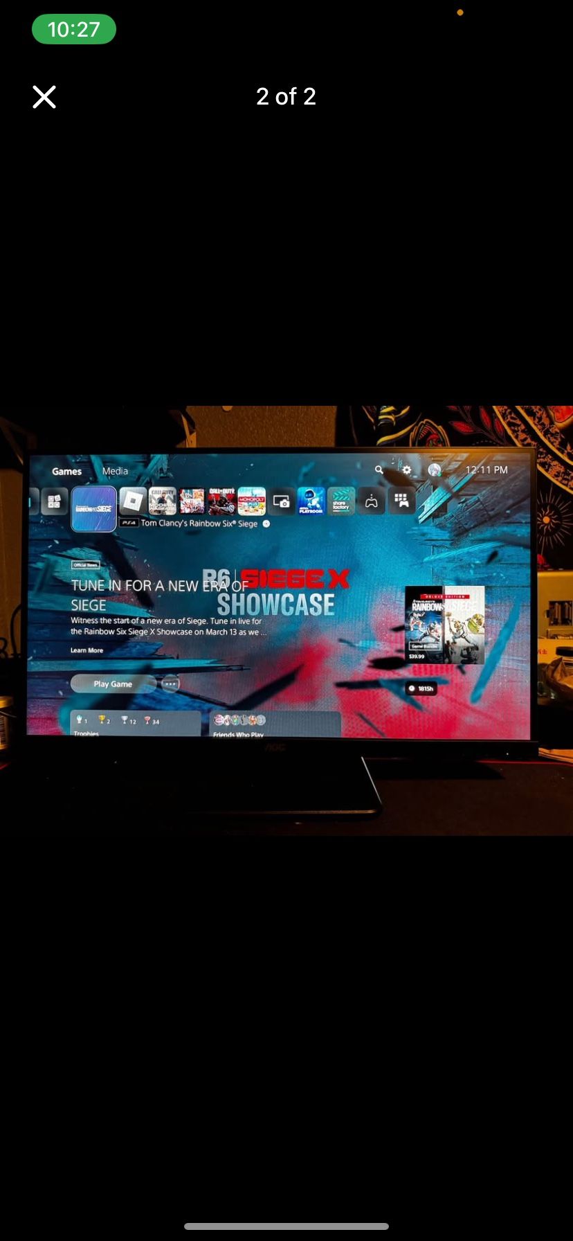 27 Inch Gaming Monitor Perfect For Pc
