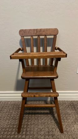 Antique Child Play High Chair