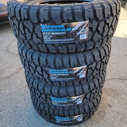 275 60 20 BLACKHAWK R T TIRES DODGE RAM TITAN ARMADA TUNDRA SEQUOIA JEEP RUBICON GLADIATOR SILVERADO SUBURBAN  