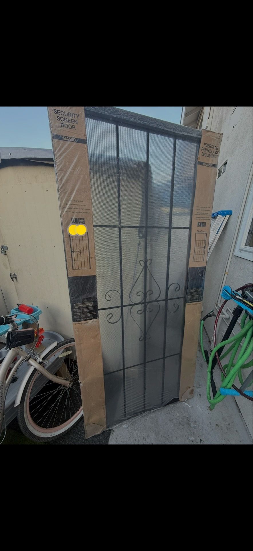 Security Screen Door