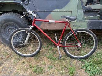 Vintage 26” Chromoly MTB True Temper AV CR-MO Shimano STX RockShox Suspension