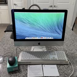 Apple iMac 21.5" Mid 2014 Computer 1.4 Ghz 8GB Dual-Core Intel Core i5 500 GB