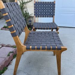 Brand New. Mid Century Modern. Armless 🪑’s. $220