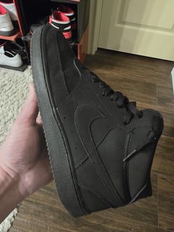 Nike Court High Top Shoes! 9.5 Black