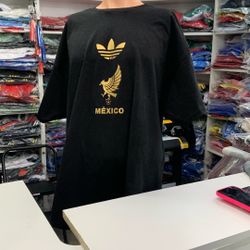 Adidas Mexico T - Shirt - Camisa Adidas De Mexico Último Size