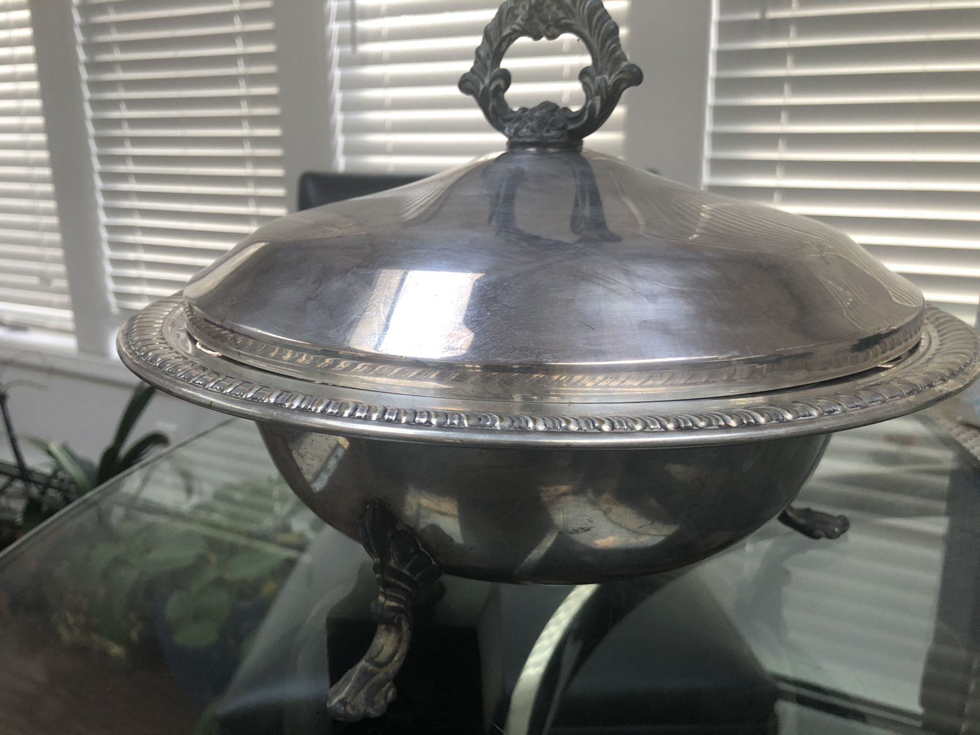 Antique silver plate CO 1258