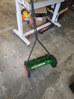 Scotts Elite Reel Push Lawn Mower panchos tools