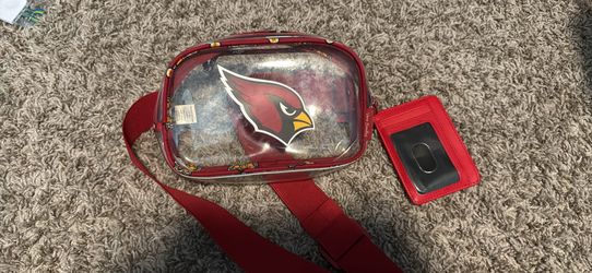 Clear cross body cardinals