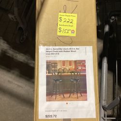 Swivel Bar Stools Set Of 2 