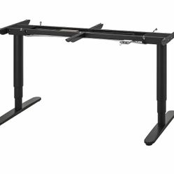 Ikea Bekant Sit/Stand Frame And Table Top