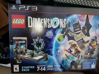 PS3 Lego Dimensions Starter pack and extra figures for Sale in