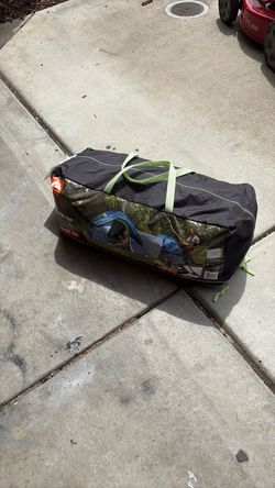 Eight person dual  dome tent very good condition