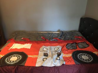 Bunk beds fire truck