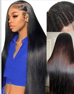 30” 13x6 HD Lace Front Wig – 100% Virgin Human Hair, 200% Density (New)