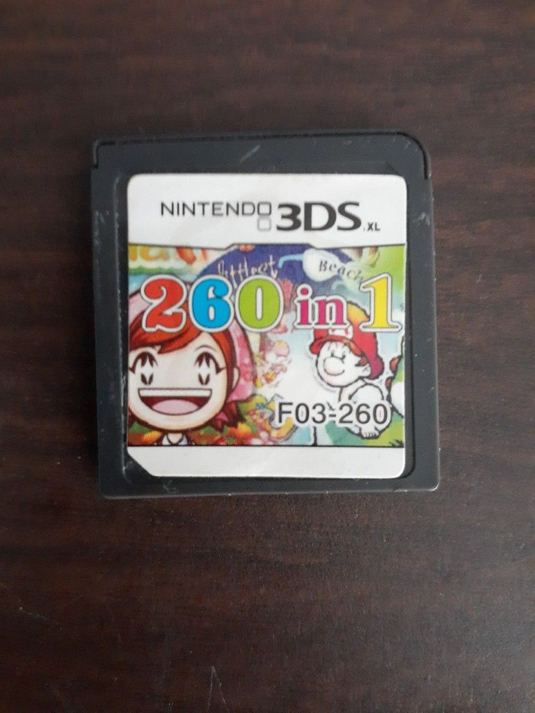 Nintendo 3DS 260 In 1.