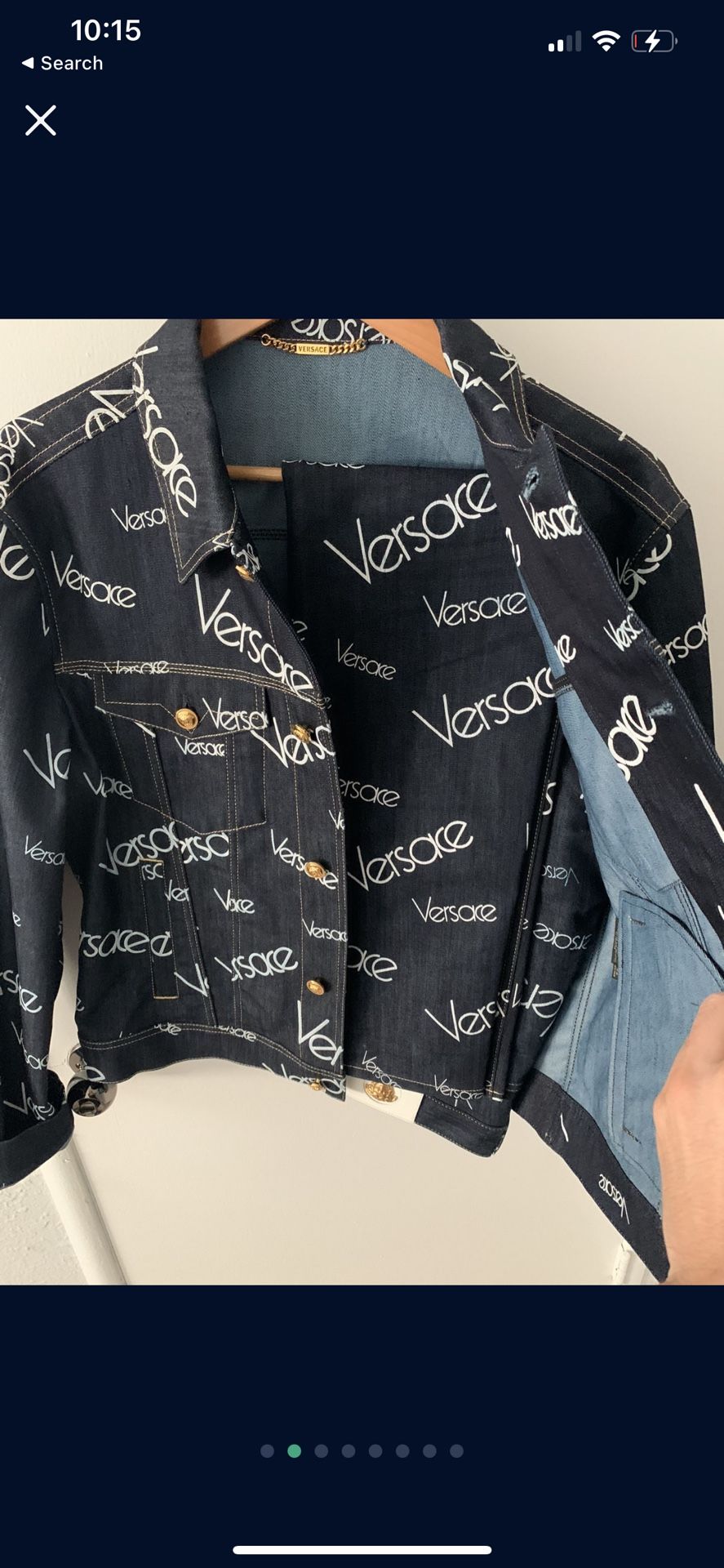 Versace Denim Suit