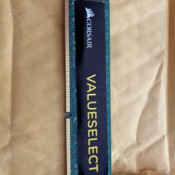 Corsair Value Select One 8GB DDR3 Stick Of Ram Not Used