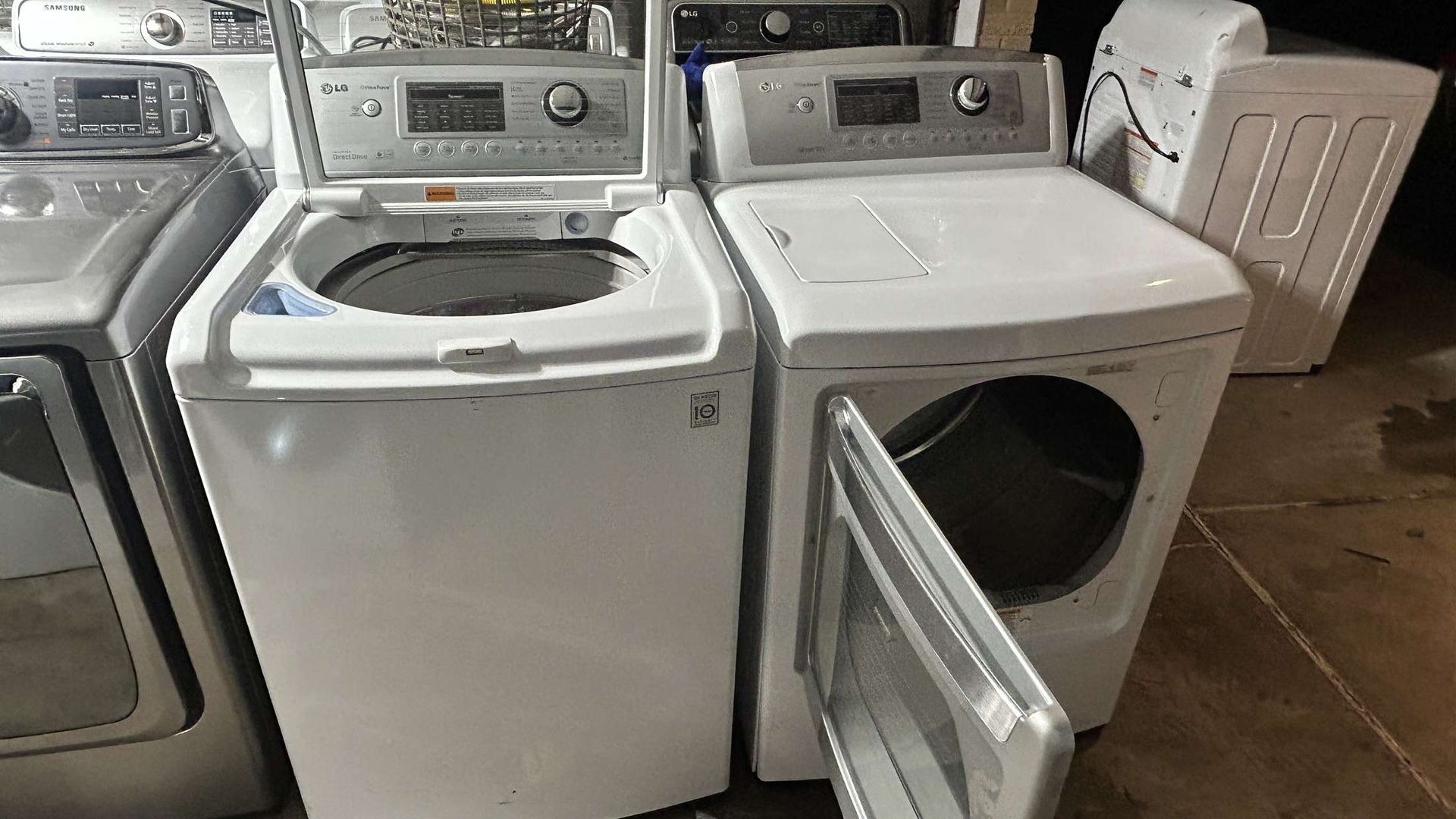 LG Washer And Gas Dryer 