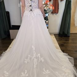 NWT Sophia Tolli Bloom Wedding Dress Sz 10