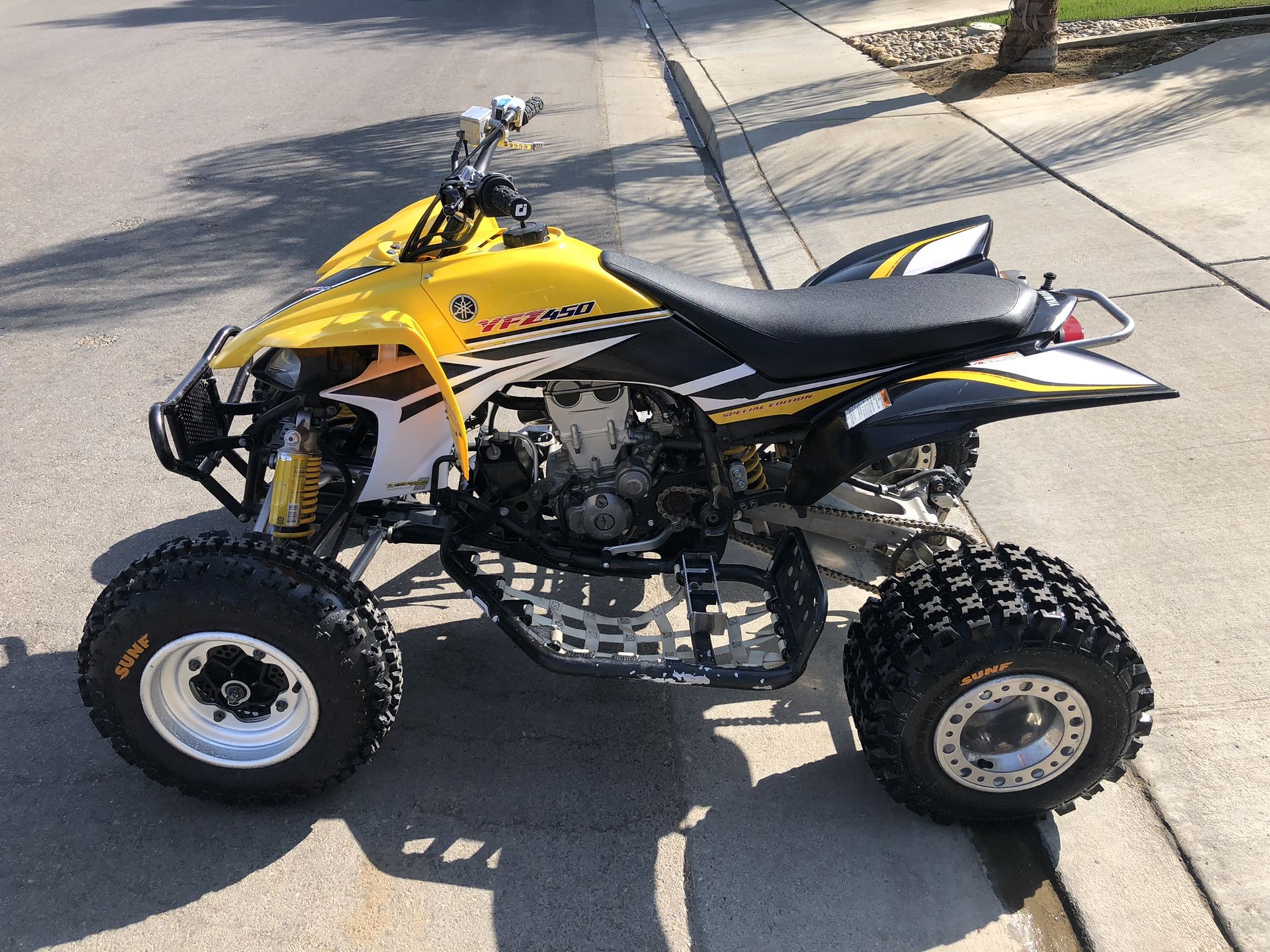 Yfz450 special edition quad