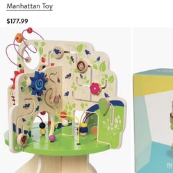 Manhattan Toy Wooden Tree Top Adventure Activity Center
