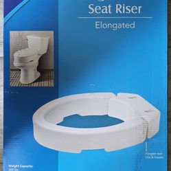 Hinged Toilet Seat Riser