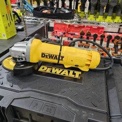 DEWALT
120V 11 Amp Corded 4.5 in. Small Angle Grinder