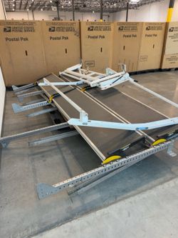 Heavy-duty steel shelving