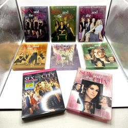 Sex & The City entire series, 8 DVDs including the movie. 