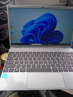 Silver Windows 11 Laptop
