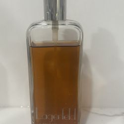 Vintage Lagerfeld Men’s Cologne 4oz - not full
