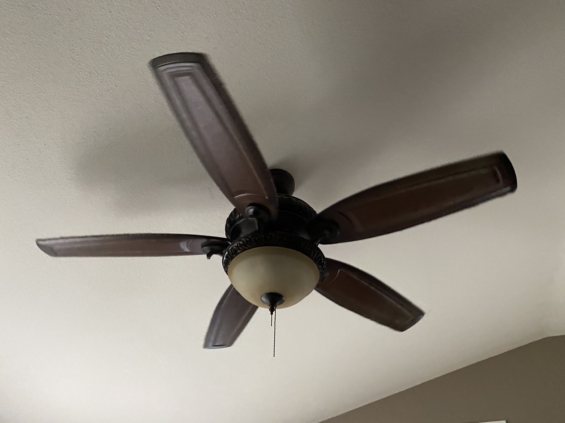 Designer master ceiling fan. Great condition works perfect 52”