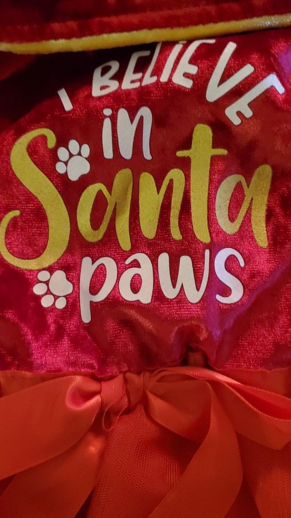 Christmas Dog Dress