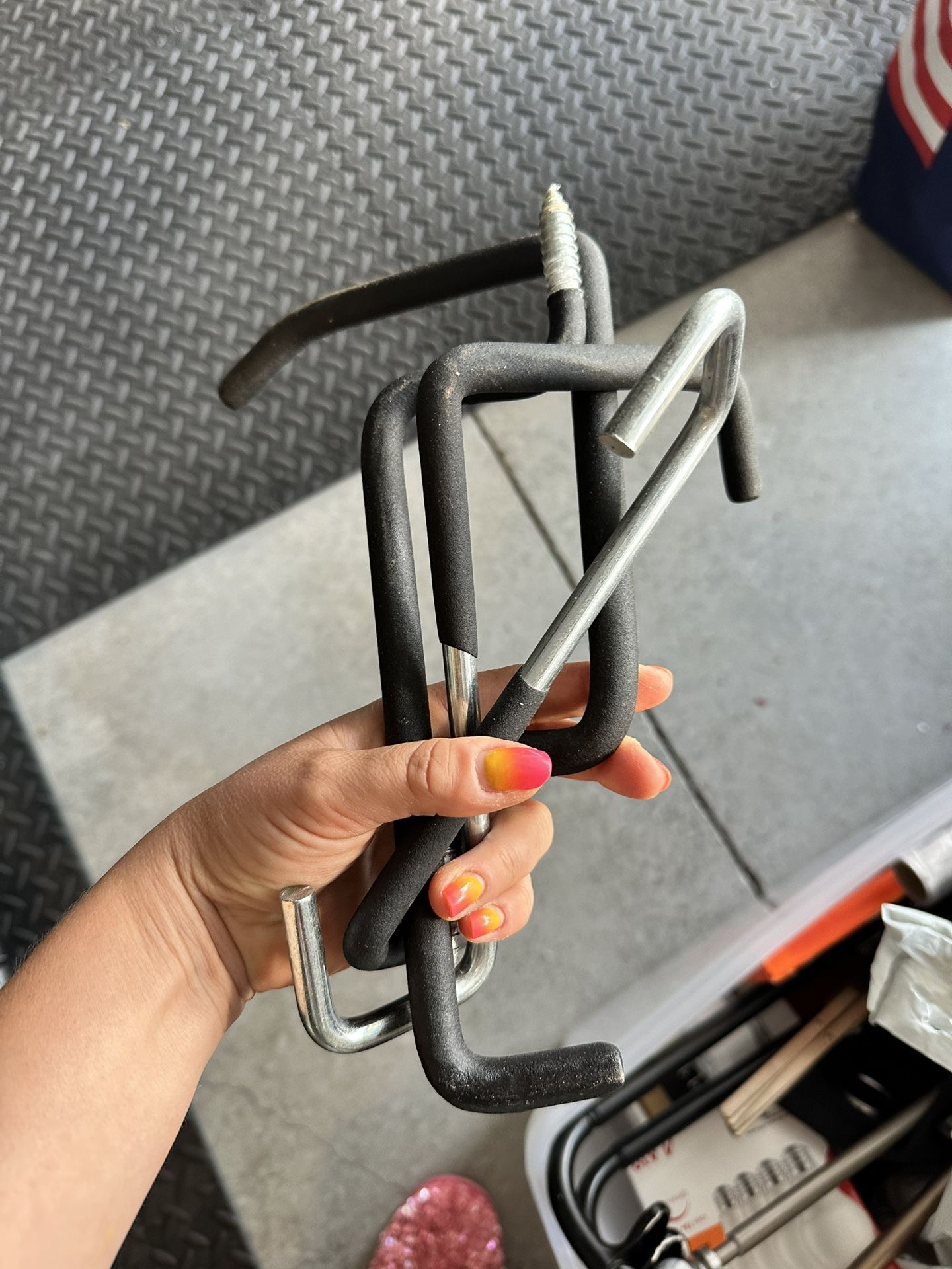 Garage Tool Hanging Hooks 