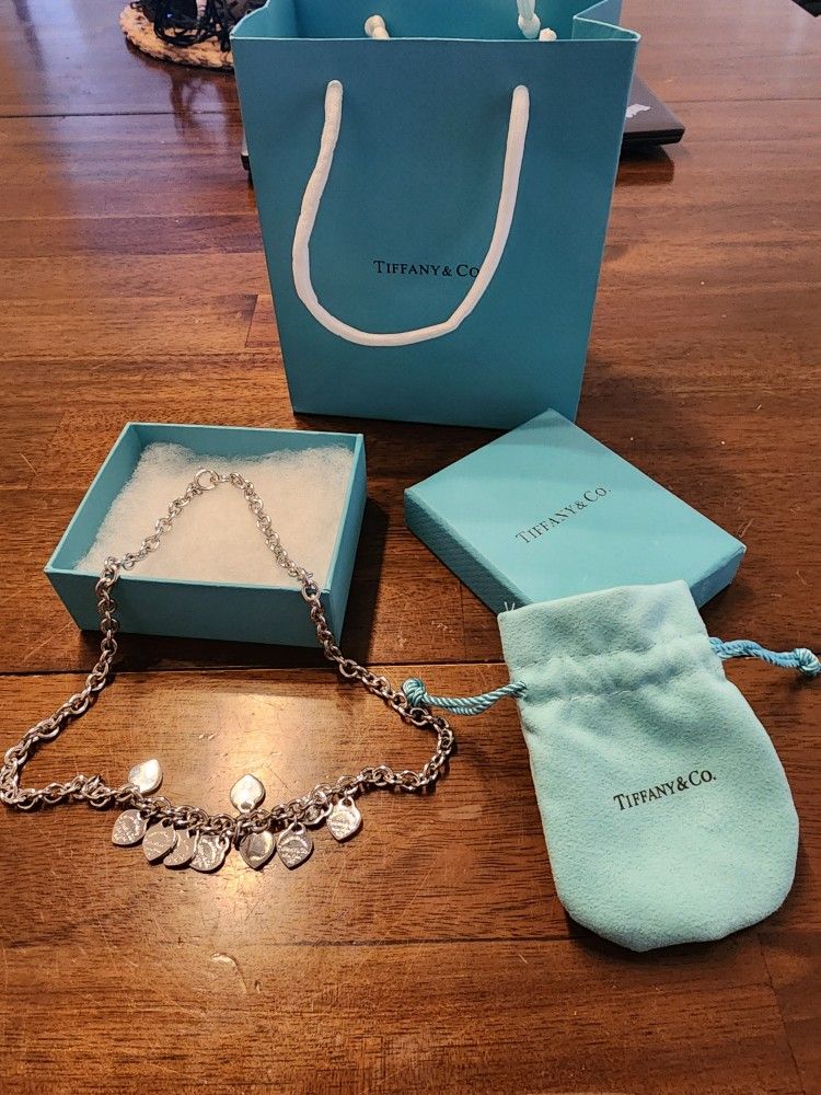 Authentic Tiffany And Co Heart Necklace