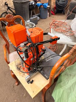 Orange Heat Press Transfer Machine