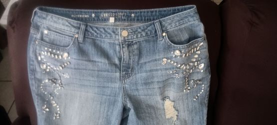 Jennifer Lopez Boyfriend jeans
