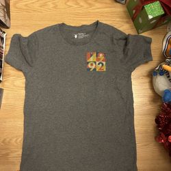 Dutch Bros Women’s large 1992 Grey Broista Coffee Shirt 