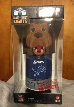 Detroit Lions logo game night light