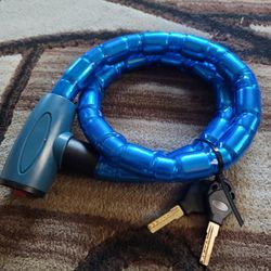 NEW Armored Steel Lock W/2 Keys